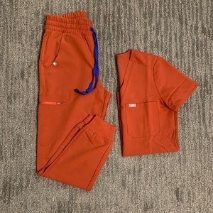 Figs Scrub Set Auburn